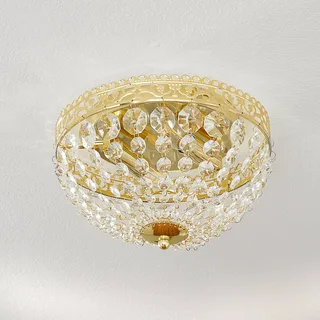 Sprankelende plafondlamp Saxholm de Markslöjd en Or, Helder – photo produit 2 sur 5