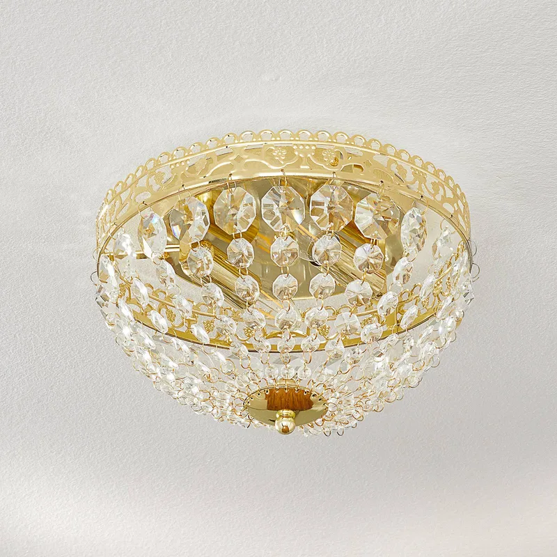 Sprankelende plafondlamp Saxholm de Markslöjd en Or, Helder – photo produit 2 sur 5