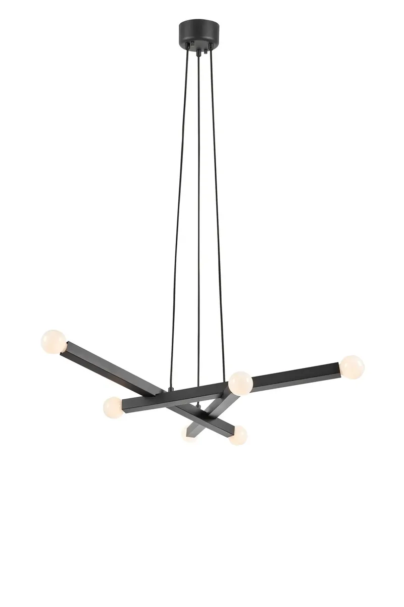 Stack Deckenleuchte Schwarz van Markslöjd – productfoto