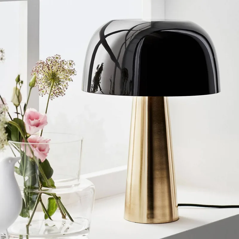 Blanca Lampe de Table Bronze/Noir de Markslöjd en Bronze, Noir – photo produit