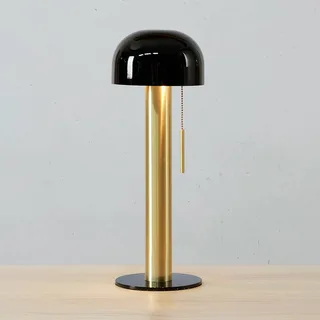 Bordslampa Costa i metall, svart/mässing von Markslöjd in Schwarz, Messing – Produktfoto 2 von 2