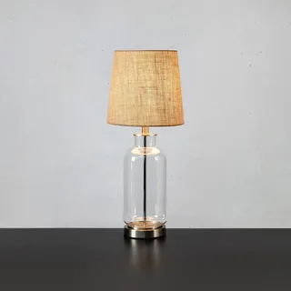 Costero Tischlampe Klar 61,5 cm von Markslöjd in Rookgrijs, Schwarz – Produktfoto 1 von 2
