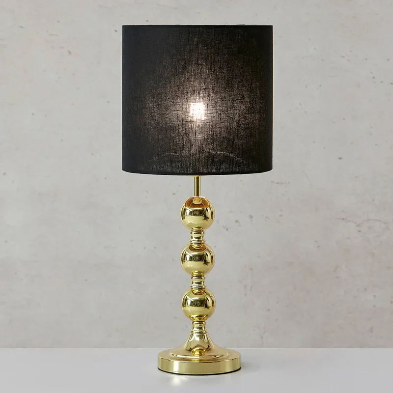 Lampe à poser Octo de Markslöjd en Laiton, Noir – photo produit 2 sur 2