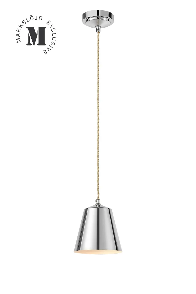 Tiny Deckenlampe Chrom de Markslöjd – photo produit
