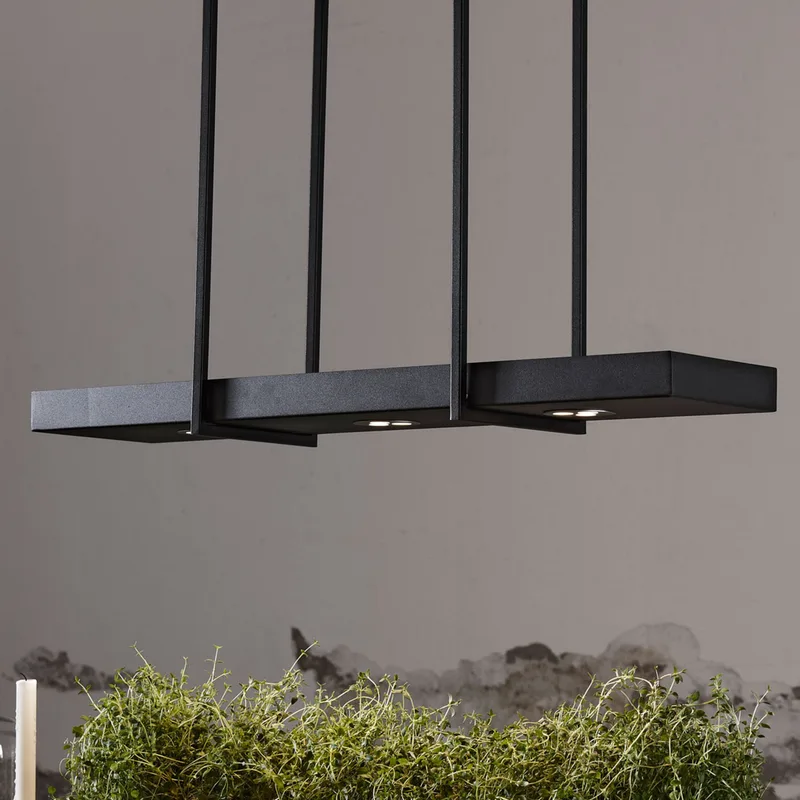 Tray 3 Hanglamp Zwart van Markslöjd – productfoto
