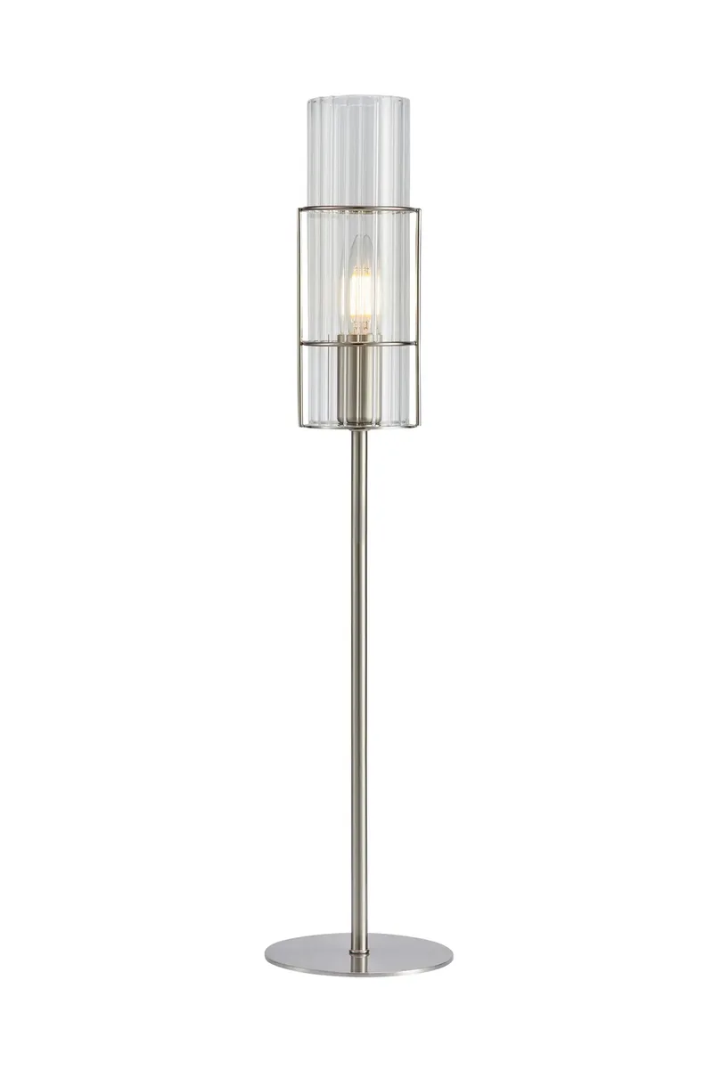 Tubo Tischlampe Nickel 65 cm von Markslöjd – Produktfoto