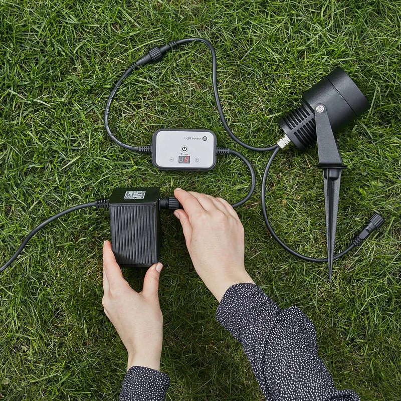 LED-Stake Lampa Garden 24 från Markslöjd i Svart – produktbild 4 av 5