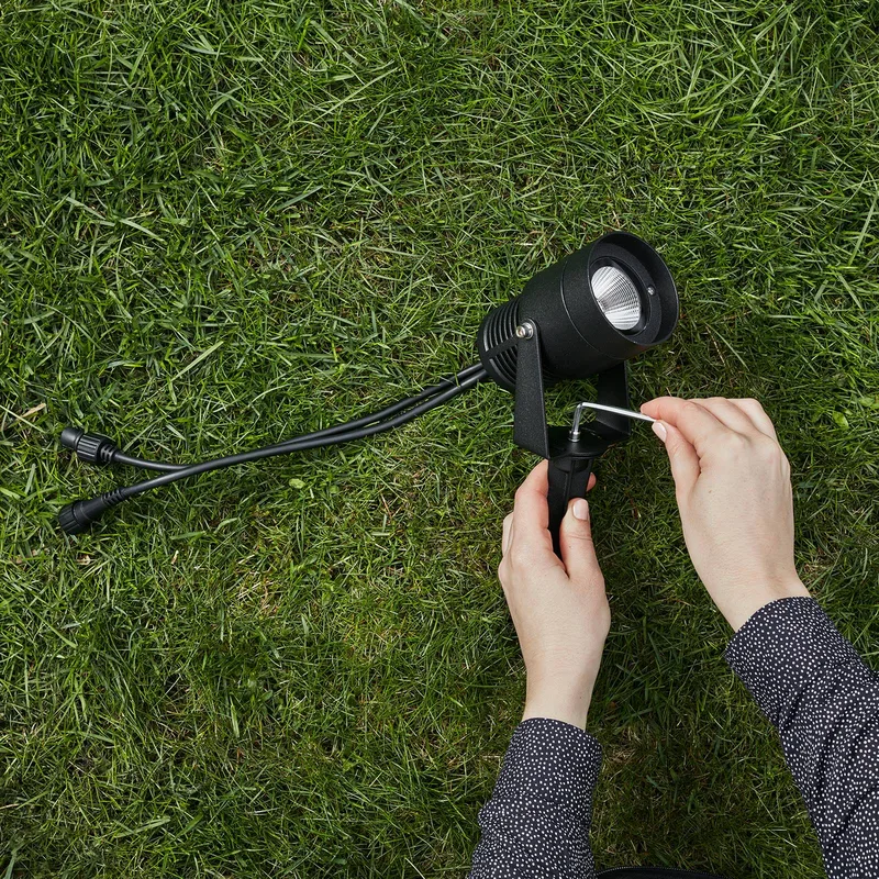 LED-Stake Lampa Garden 24 från Markslöjd i Svart – produktbild 5 av 5