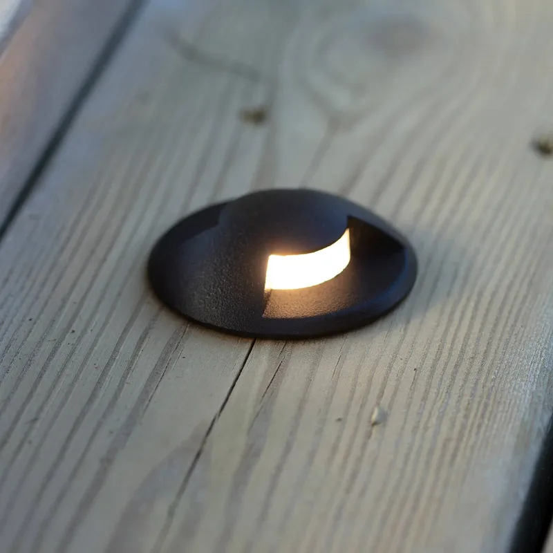 Tuin 24 LED traplamp Traplamp 0.8W de Markslöjd en Noir – photo produit