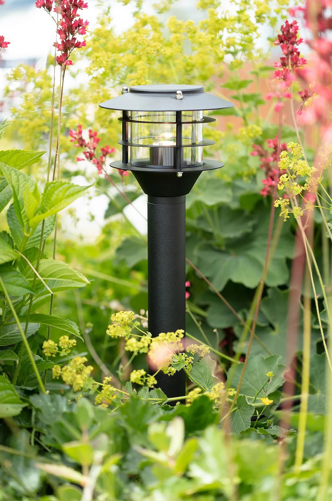 Tuin 24 LED tuinpadverlichting Stok, hoogte 45 cm, 3 W van Markslöjd in Zwart, Helder – productfoto 2 van 2