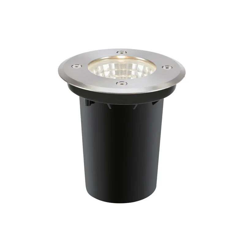 LED-Bodeneinbauspot Garden 24, schwarz 9 W von Markslöjd in Staal – Produktfoto