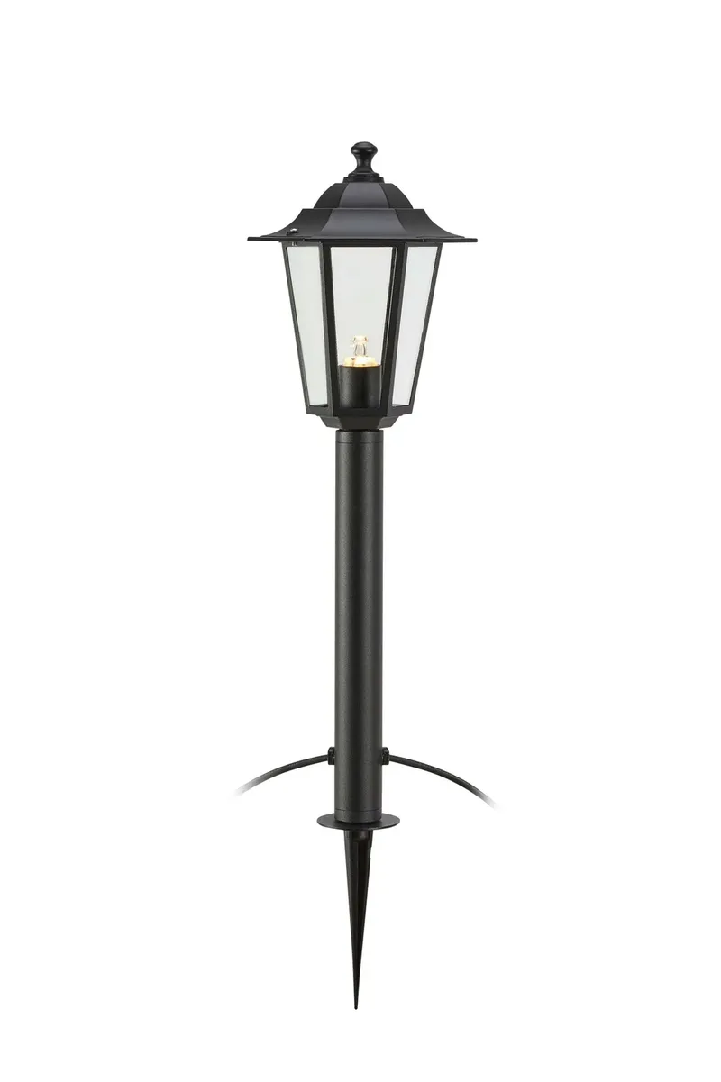 Unite 12 Laterne Schwarz 3W van Markslöjd – productfoto