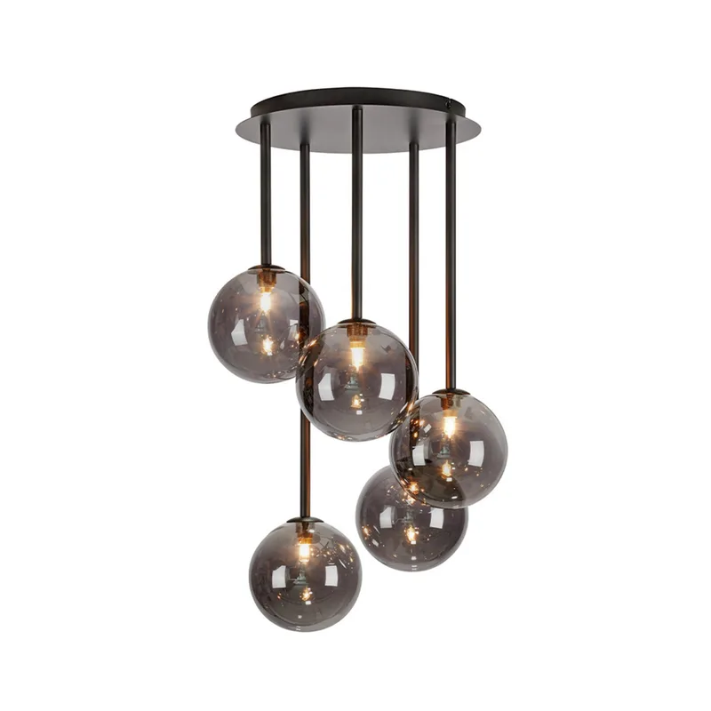 Universe 5 Plafondlamp Zwart/Rook de Markslöjd – photo produit