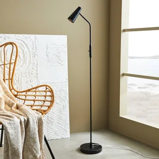 Vloerlamp Crest beweegbare kap fra Markslöjd i Sort – produktbillede 1 af 2