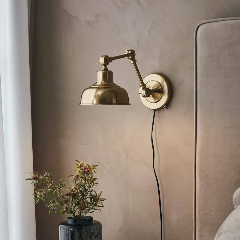 Grimstad Wandleuchte Messing von Markslöjd in Messing – Produktfoto 2 von 2
