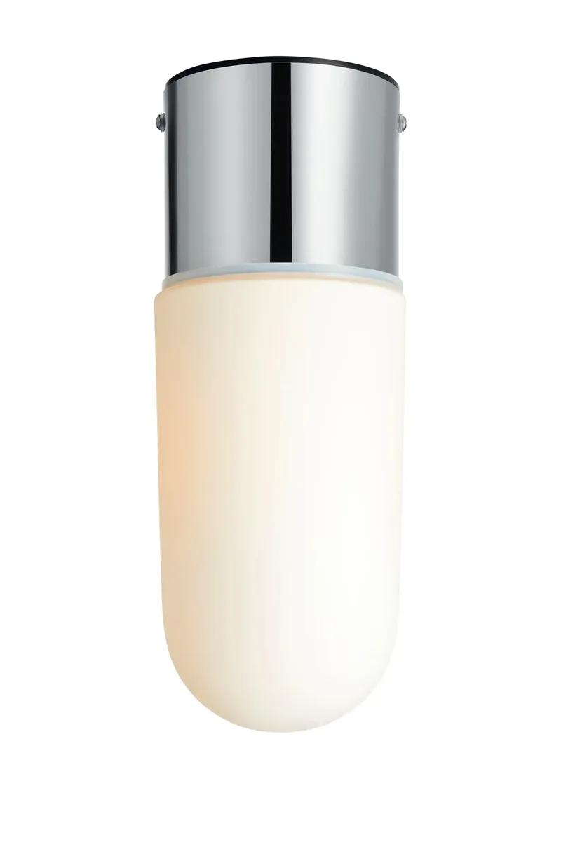 Zen Deckenlampe Chrom/Weiß de Markslöjd – photo produit