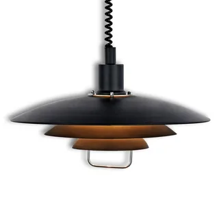 Zwarte hanglamp Kirkenes, in hoogte verstelbaar by Markslöjd in Black, Chrome – product photo 1 of 2