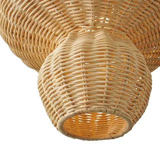 Allie-hanglamp-E27-rotan fra Nordlux i Natur – produktbillede 3 af 4