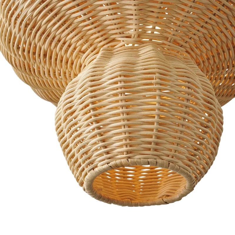 Allie-hanglamp-E27-rotan fra Nordlux i Natur – produktbillede 3 af 4
