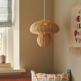 Allie-hanglamp-E27-rotan fra Nordlux i Natur – produktbillede 2 af 4