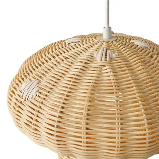 Allie-hanglamp-E27-rotan fra Nordlux i Natur – produktbillede 4 af 4