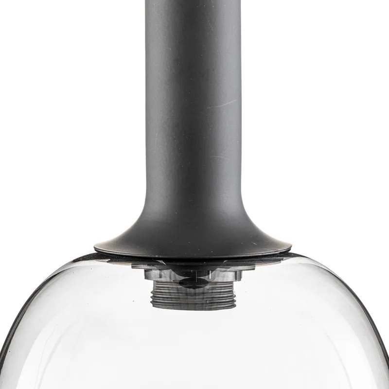 Alton 23-hanglamp-E27-smoke glas/zwart fra Nordlux i Sort – produktbillede 4 af 5
