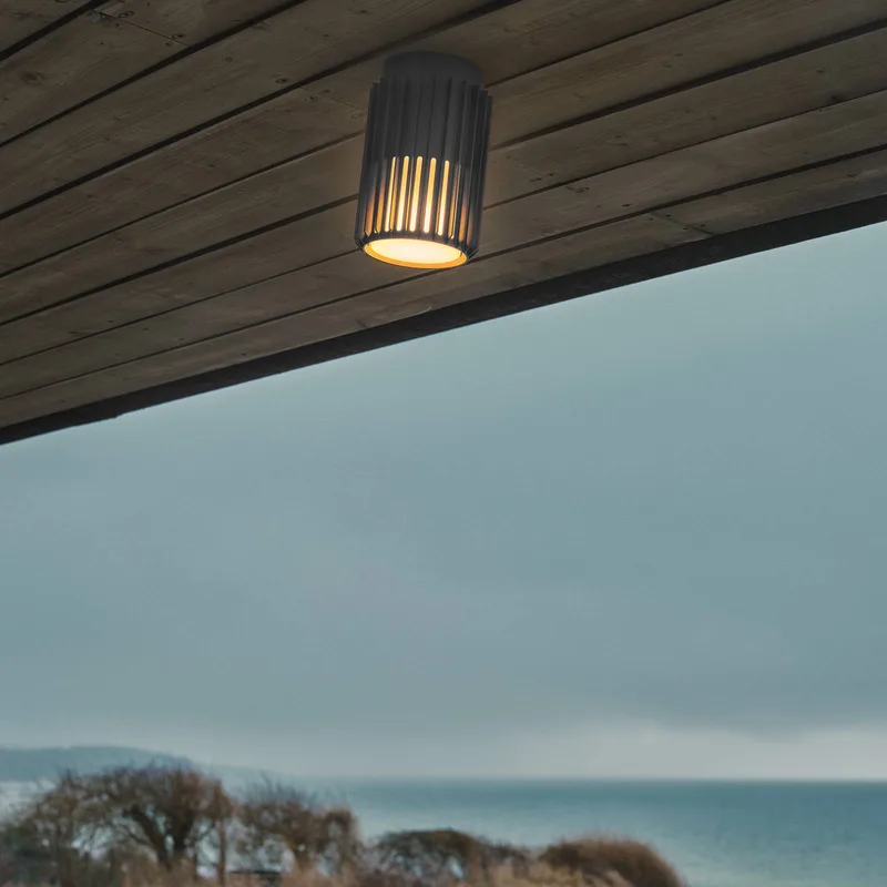 Aludra loftlampe seaside, E27, antracit fra Nordlux i Antracit – produktbillede 2 af 2