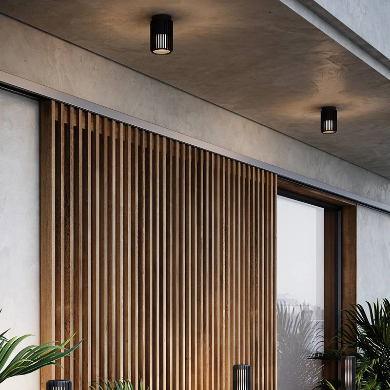 Udendørs loftlampe Aludra, Seaside sort fra Nordlux i Sort – produktbillede 2 af 2