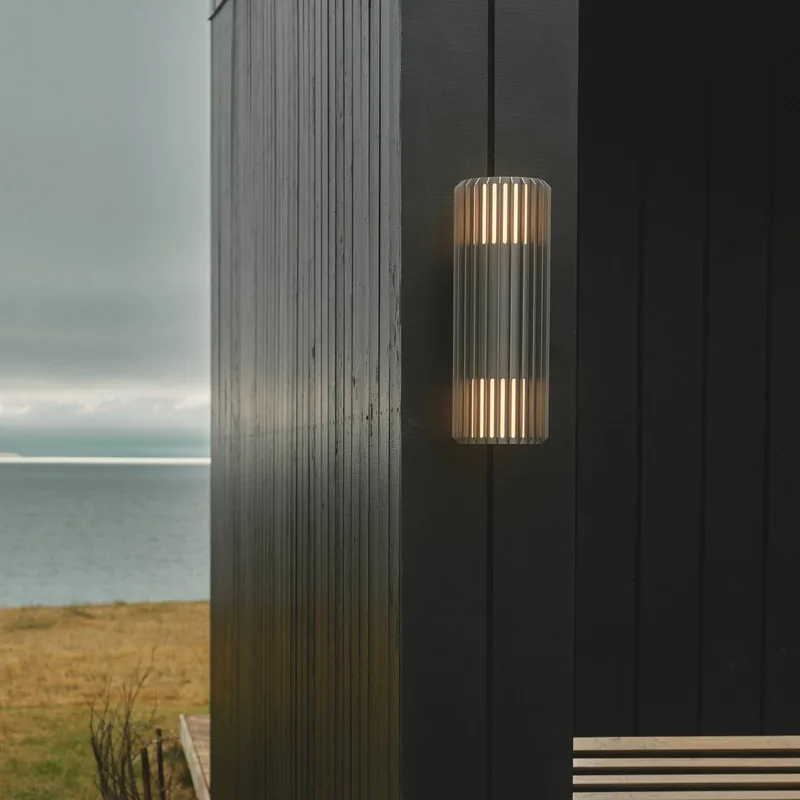 Aludra-wandlamp-seaside-up & down-2xE27-antraciet van Nordlux in Antraciet – productfoto 2 van 3