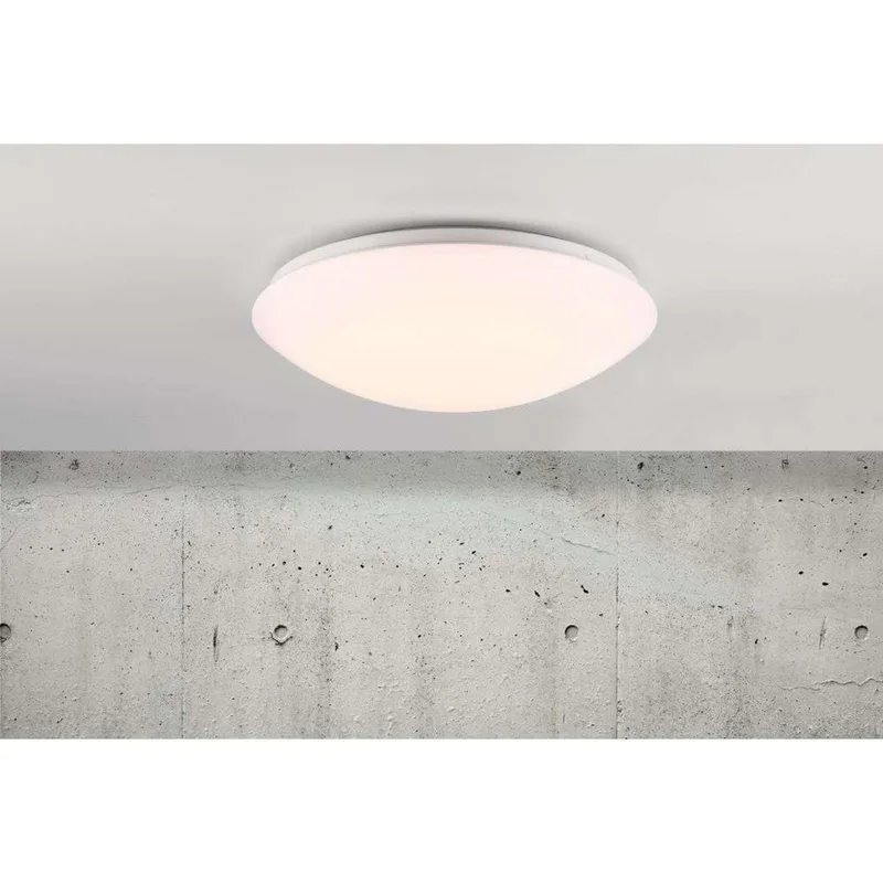 Ask 36 LED Plafonnier IP44 w/Sensor White de Nordlux – photo produit