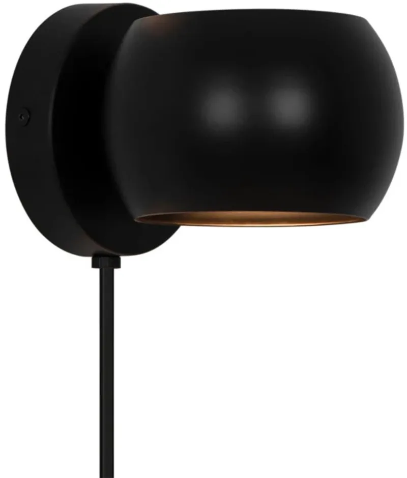 Belir-wandlamp-E14-zwart van Nordlux in Zwart – productfoto 1 van 2