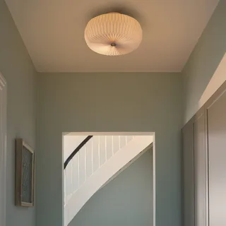 Belloy 40 plafondlamp, papieren plissékap fra Nordlux i Hvid – produktbillede 2 af 5