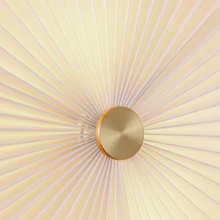 Belloy 40 plafondlamp, papieren plissékap fra Nordlux i Hvid – produktbillede 3 af 5