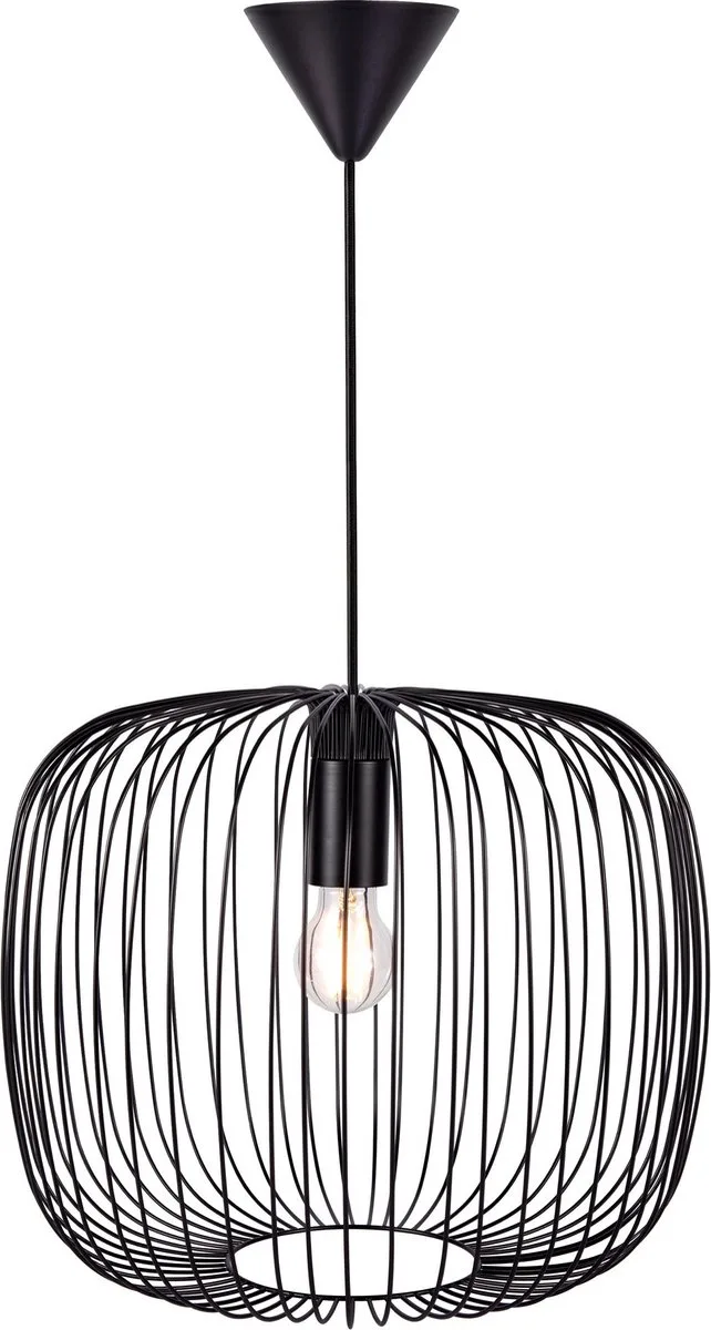 Suspension BERONI 40 métal noir IP20 E27 de Nordlux en Noir – photo produit