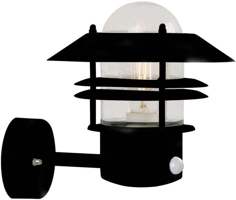 Blokhus 25031003 Applique extérieure E27 noir de Nordlux en Noir – photo produit