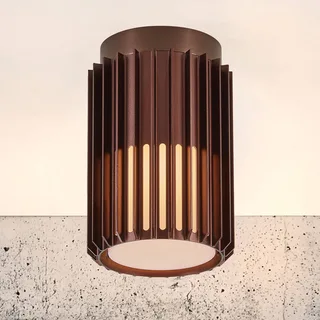 Plafonnier d'extérieur LED Aludra de Nordlux en Metallic bruin – photo produit 1 sur 2