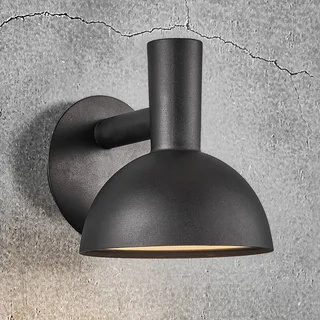 Buitenwandlamp ARKI Ø 20 cm van Nordlux in Zwart – productfoto 1 van 5