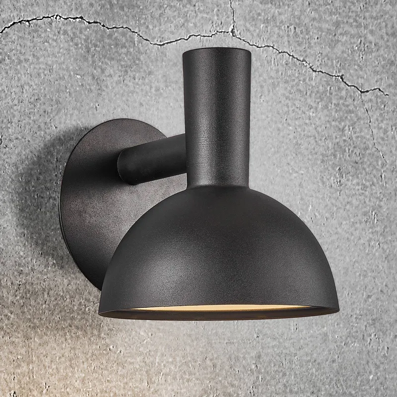 Buitenwandlamp ARKI Ø 20 cm van Nordlux in Zwart – productfoto 1 van 5