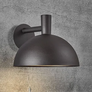 Udendørs væglampe Arki sort Ø 35 cm fra Nordlux i Sort – produktbillede 1 af 3