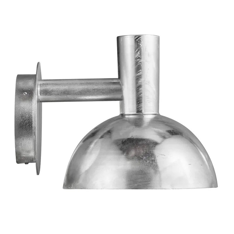 Buitenwandlamp ARKI zeewaterbestendig Ø 20 cm van Nordlux in Chroom – productfoto 4 van 5