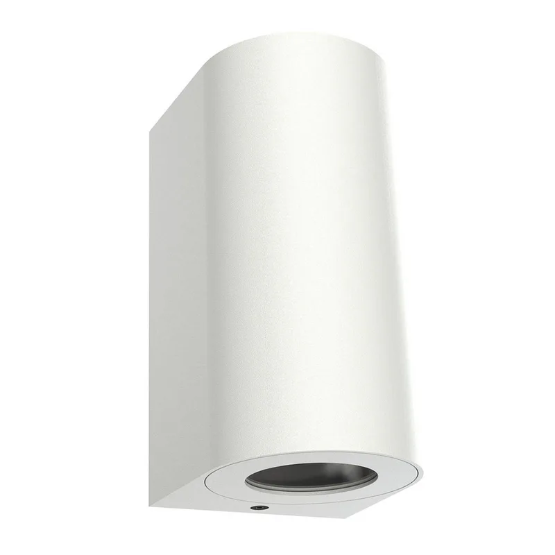Udendørs væglampe Canto Maxi 2, GU10, 17 cm, IP44 fra Nordlux i Hvid – produktbillede 4 af 4