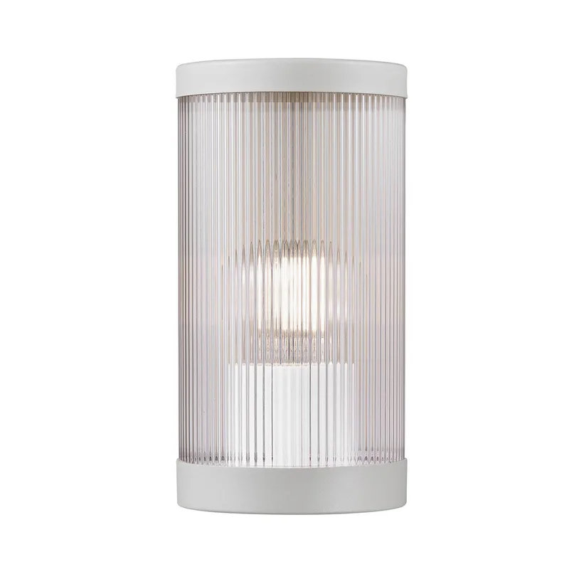 Applique murale COUPAR - E27 - plastique blanc IP54 de Nordlux en Blanc, Transparent – photo produit 2 sur 3