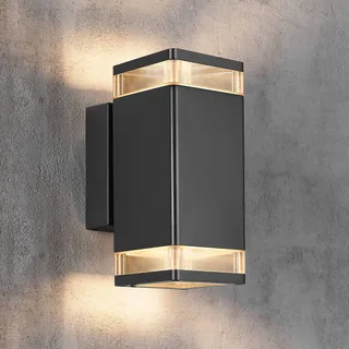 Elm Double 45331003 Applique GU10 noir de Nordlux en Noir – photo produit 1 sur 2