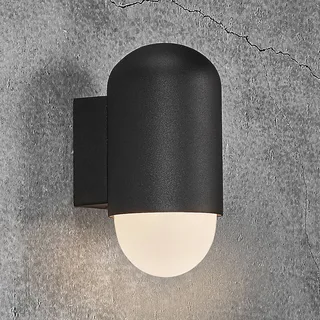 Außenwandleuchte Heka von Nordlux in Schwarz, Weiß – Produktfoto 1 von 3
