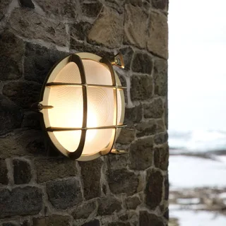 Polperro Wandleuchte Brass von Nordlux in Messing, Helder – Produktfoto 2 von 5