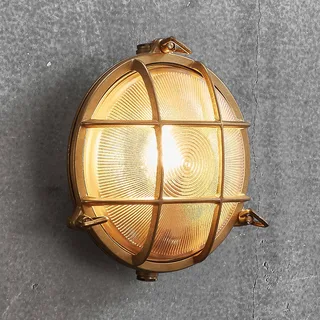 Polperro Wandleuchte Brass von Nordlux in Messing, Helder – Produktfoto 5 von 5