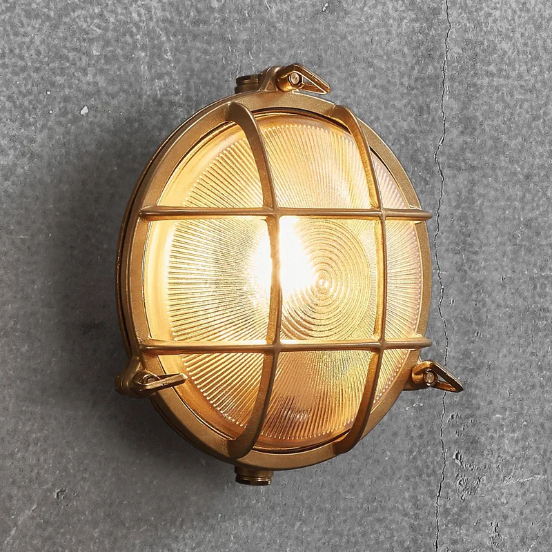 Polperro Wandleuchte Brass von Nordlux in Messing, Helder – Produktfoto 5 von 5