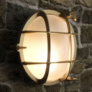 Polperro Wandleuchte Brass von Nordlux in Messing, Helder – Produktfoto 1 von 5