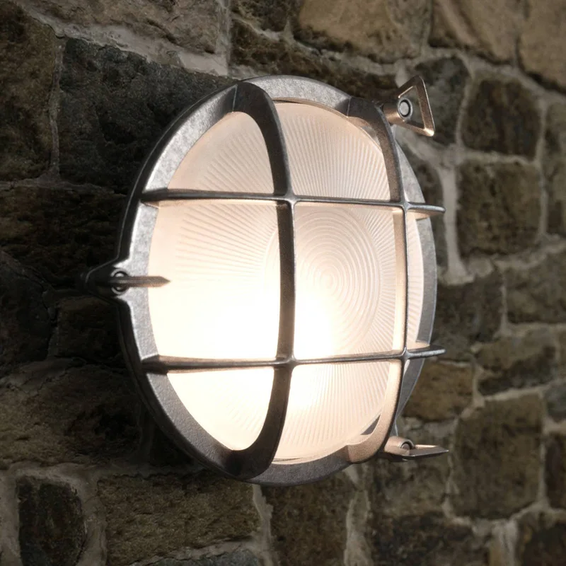 Utomhusvägglampa Polperro, nickel från Nordlux i Nikkel, Helder – produktbild 2 av 3