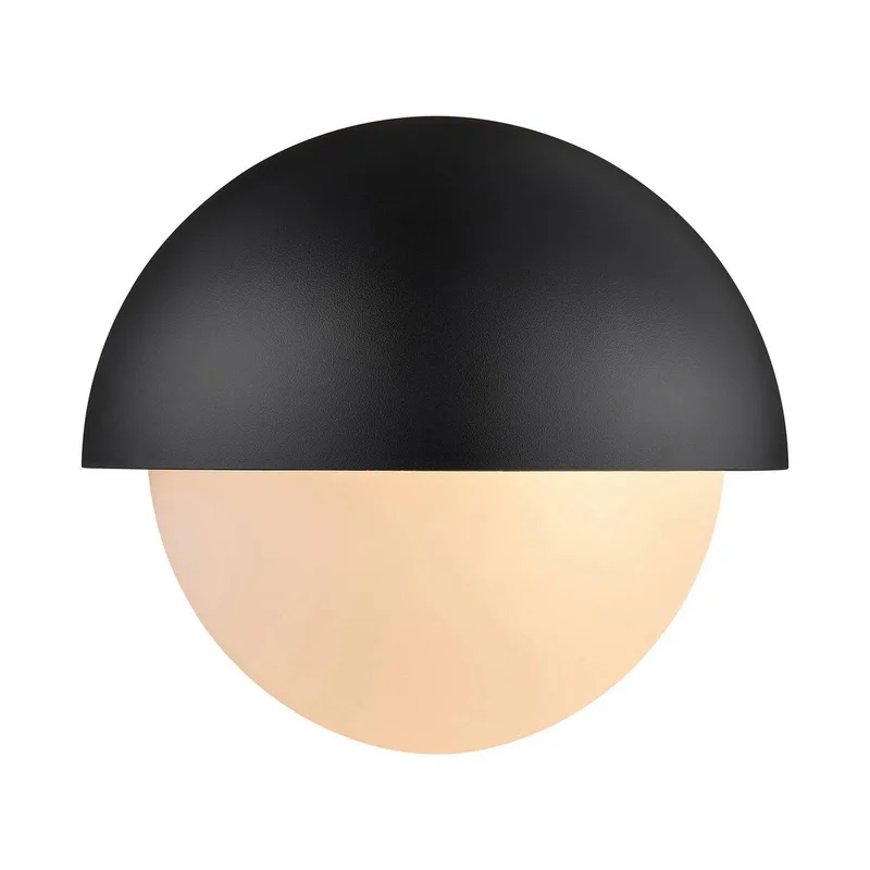 Scorpius Maxi Extérieur Applique Murale Round IP44 Noir de Nordlux en Noir, Blanc – photo produit 2 sur 4